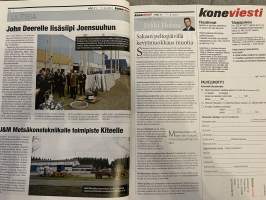 Koneviesti 2010 nr 11 - Jättivertailussa kahdeksan pienkuormainta, Kesla 1400R - Vinssi helpottaa korjuuta, Hese-puskulevyt ammattilaiskäyttöön, ym.