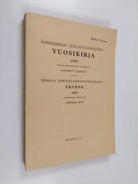 Korkeimman hallinto-oikeuden vuosikirja 1959 : tammikuu-kesäkuu = Högsta förvaltningsdomstolens årsbok 1959 : januari-juni