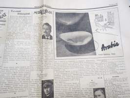 Rautatieläinen 1945 nr 5, 15.3.1945, aiheena erityisesti Turku - Rautatieläisyhdistys Turun osasto 50 vuotta, runsaasti ilmoituksia