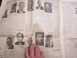 Rautatieläinen 1945 nr 5, 15.3.1945, aiheena erityisesti Turku - Rautatieläisyhdistys Turun osasto 50 vuotta, runsaasti ilmoituksia