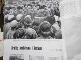 Kina 1973 nr 6 -kinesisk propaganda / kiinalainen propagandalehti, ruotsinkielinen