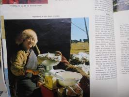 Kina 1973 nr 6 -kinesisk propaganda / kiinalainen propagandalehti, ruotsinkielinen