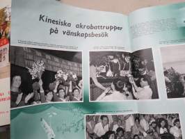Kina 1973 nr 6 -kinesisk propaganda / kiinalainen propagandalehti, ruotsinkielinen