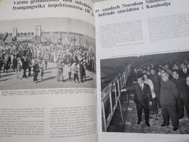 Kina 1973 nr 6 Bilaga -kinesisk propaganda / kiinalainen propagandalehti, ruotsinkielinen - erikoisnumero &quot;Inspektionsresa till de befriade områdena i Kambodja&quot;