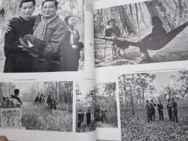 Kina 1973 nr 6 Bilaga -kinesisk propaganda / kiinalainen propagandalehti, ruotsinkielinen - erikoisnumero &quot;Inspektionsresa till de befriade områdena i Kambodja&quot;