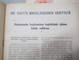Kommunisti 1947-1948 - SKP Suomen Kommunistisen Puolueen poliittis-teoreettinen aikakauslehti, 8 kpl erä
