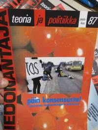 Tiedonantaja 1987 - teoria ja politiikka -SKP Suomen Kommunistisen Puolueen poliittis-teoreettinen aikakauslehti, 8 kpl erä lehtiä