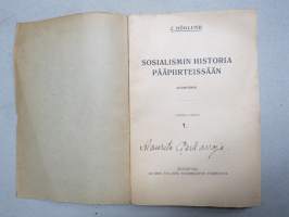 Sosialismin historia pääpiirteissään