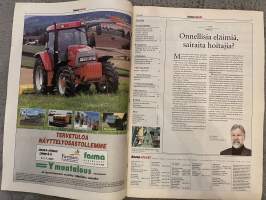 Koneviesti 2002 nr 12 - Kuivittajan tehokkaat apulaiset, Kustannuslaskenta auttaa urakoitsijaa, Suomeen tuli uusi maarakennuskonemerkki, ym.