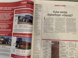 Koneviesti 1999 nr 11 - Rehu-tornista lämpökeskus, Kuka vastaa digikarttojen virheistä?, Haketta jo vuodesta 1980, ym.