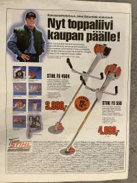 Koneviesti 1999 nr 11 - Rehu-tornista lämpökeskus, Kuka vastaa digikarttojen virheistä?, Haketta jo vuodesta 1980, ym.