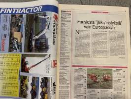 Koneviesti 1999 nr 10 - Väärä rengasyhdistelmä tulee kalliiksi, Fuusiosta &quot;jälkijärjistyksiä&quot; vain Euroopassa?, Goodyear esitteli uudet 70- sarjan renkaansa, ym.