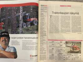 Koneviesti 1999 nr 9 - Welger RP 220 Profi kokeilussa, Neljännen polven paalain, Viiden kilon raja häämöttää, ym.
