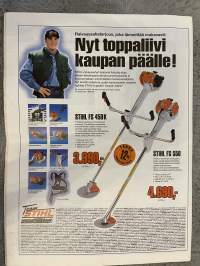 Koneviesti 1999 nr 9 - Welger RP 220 Profi kokeilussa, Neljännen polven paalain, Viiden kilon raja häämöttää, ym.
