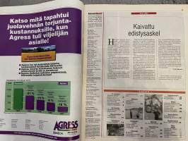 Koneviesti 1997 nr 12 - Jelpipäs vähän, Millaiset kalusteet pihattoon?, Vertailussa: Raskaan sarjan mönkijät, ym.