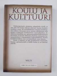 Koulu ja kulttuuri