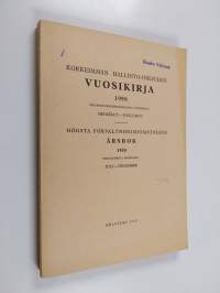 Korkeimman hallinto-oikeuden vuosikirja 1958 Heinäkuu-joulukuu = Högsta förvaltningsdomstolens årsbok 1958, Juli-december