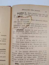 Kansanmiehen laskuoppi