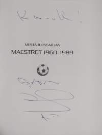Mestaruussarjan maestrot (signeerattu)