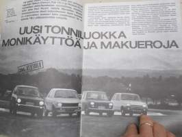 Datsun Cherry, Fiat 127, Peugeot 104, Renault 5 TL - Tekniikan Maailma 1972 nr 20 vertailu, eripainos 1973