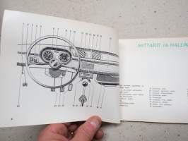 Fiat 127 1975 -käyttöohjekirja