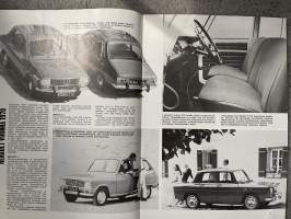 Renault-Viesti 1969 nr 4 - Miljoonan Renault`n autovuosi, Renault vuonna 1970, Testi-auton kova kohtalo -asiakaslehti, customer magazine