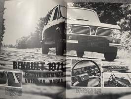 Renault-Viesti 1970 nr 4 - Renault 1971 - Entistä enemmän valinnan varaa, Toimenpiteitä talven varalle -asiakaslehti, customer magazine