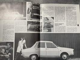 Renault-Viesti 1970 nr 4 - Renault 1971 - Entistä enemmän valinnan varaa, Toimenpiteitä talven varalle -asiakaslehti, customer magazine