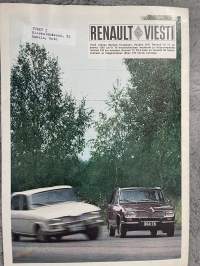 Renault-Viesti 1970 nr 4 - Renault 1971 - Entistä enemmän valinnan varaa, Toimenpiteitä talven varalle -asiakaslehti, customer magazine