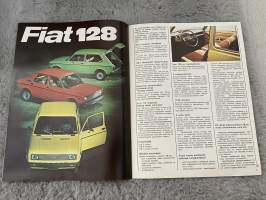 Fiat-uutiset 1977 nr 1 - Raportti Renault-tehtaalta, Renault-myyjä &quot;Punainen paholainen, Renault 6:n kova Lapinmatka -asiakaslehti, customer magazine