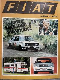 Fiat-uutiset 1978 nr 3 - Fiatille kaksoisvoitto Jyväskylässä, Auto kiehtoo  -asiakaslehti, customer magazine