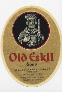 Old Eskil beer -  olutetiketti