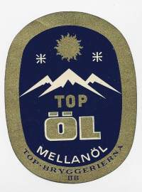Top Öl II B   -  olutetiketti