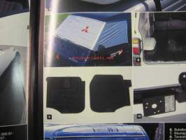 Mitsubishi L-300 lisävarusteet -myyntiesite