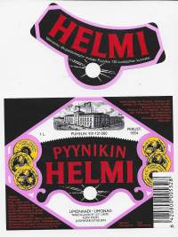 Pyynikin Helmi  130 vuotta 1854 - 1984 - juomaetiketti