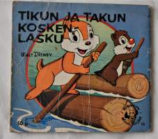 Disneyn Minni kirjat 26  Tikun ja Takun koskenlasku