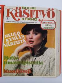Suuri Käsityökerho -lehtiä 1978 (nro:t 3-12)