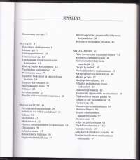 Kunnosta itse huonekalusi, 1998. Puutyöt, pintakäsittely, maalaaminen, helat ja lukot, rottinkipunonta, verhoilu, tuolikankaat, huonekalutyylit