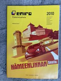 Eniro Puhelinluettelo Keltaiset sivut Hämeenlinnan seutu 2010 (Hämeenlinna)