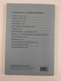 Prosessioikeus 1993 : eripainos Suomen Laki -teoksesta