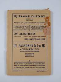 okkultinen aikakauskirja  7/1921