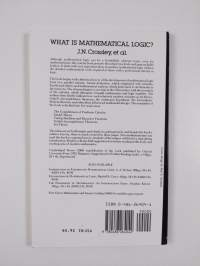 What is mathematical logic?