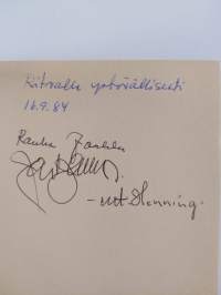 Taigan vanki (signeerattu, tekijän omiste)