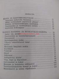 Suomalainen ihanneravinto - Maito- ja kasvisruokavalio