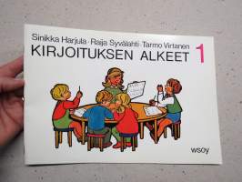 Kirjoituksen alkeet 1 -oppikirja