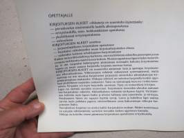 Kirjoituksen alkeet 1 -oppikirja