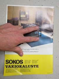Vakiokaluste - Mukava asuminen / Bo bekvämt 1970 -kuvasto / myyntiesite, ruotsinkielinen