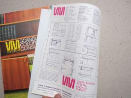 SOK Vivi System Scandia, Color, Consul, design A.V. Lehtinen SAFA -kuvasto / myyntiesite