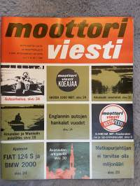 Moottoriviesti 1969 nr 7-8 - Autourheilua, Skoda 1000 MBT, Alkukesän veneriehat, Amandan ja Wankelin avoliitto, Englannin autojen hankalat vuodet, ym.