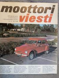 Moottoriviesti 1968 nr 10 - Citroen Dyane, Simca 1100:n ja Ford Escortin moottorit, ym.